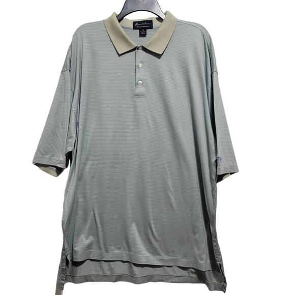 Byron Nelson Eleven Straight Dancing Rabbit Golf Club Polo Shirt Size XXL FLAW - Picture 1 of 12